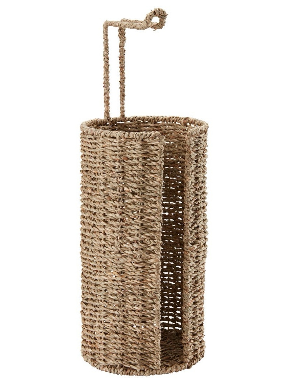 JYSK Vansbro Woven Seagrass Toilet Paper Holder Basket - NWT
